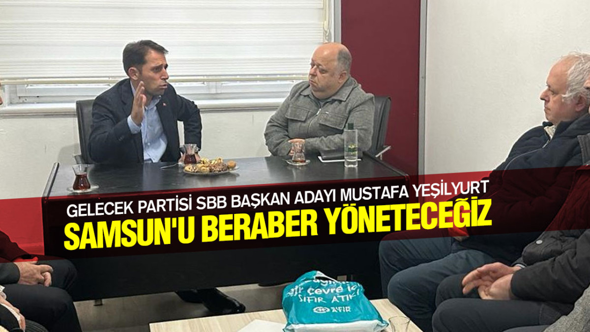 Mustafa Yeşilyurt Samsun Mübadele Derneğini Ziyaret Etti