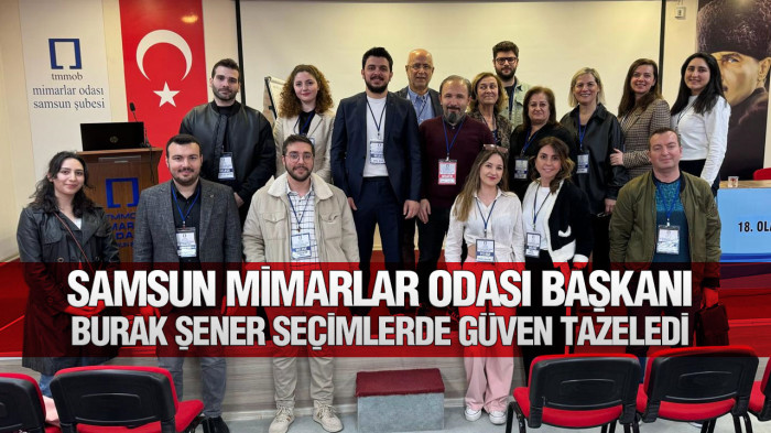 Türkiye'nin En Genç Oda Başkanı Burak Şener Güven tazeledi