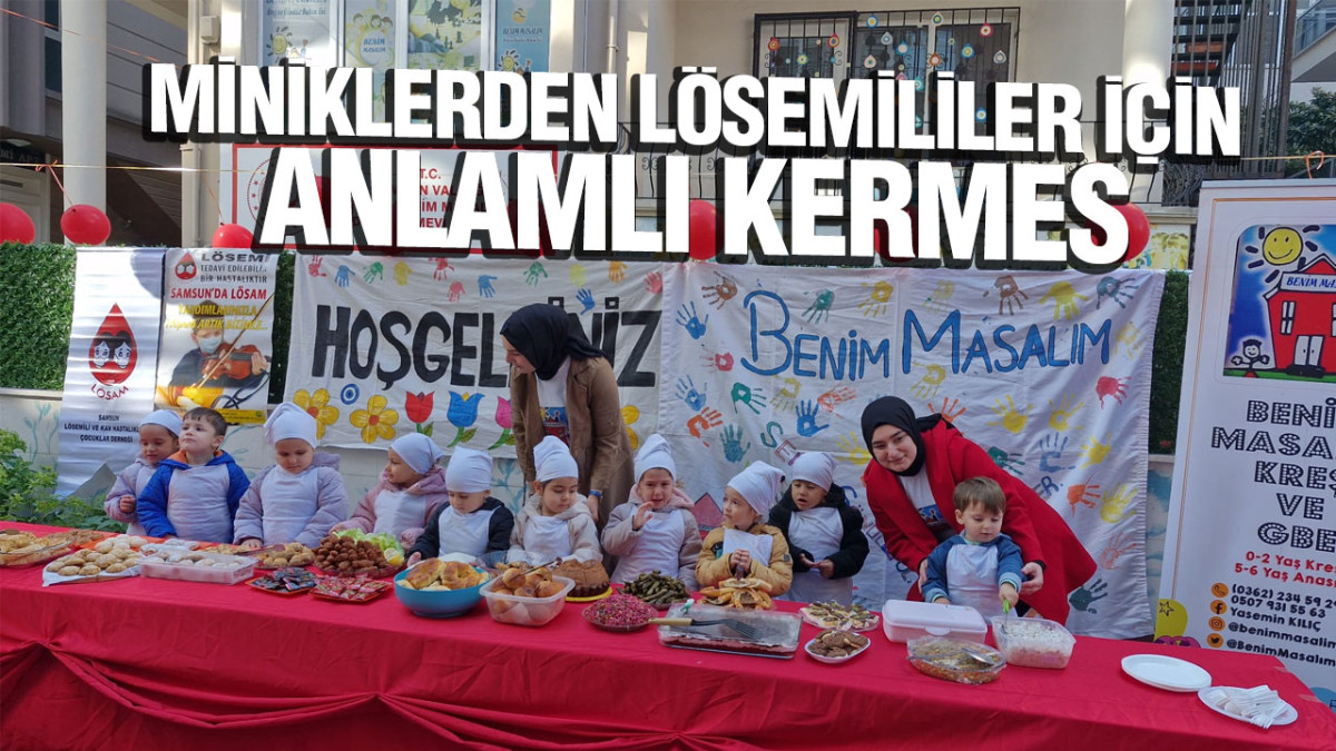 Acılı Anne Kermes Gelirini Lösemili Çocuklara Harcıyor