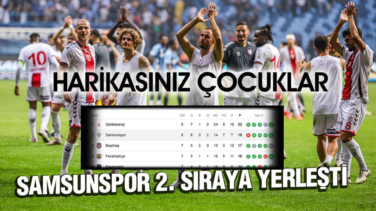 ADANA DEMİRSPOR A.Ş.: 1 SAMSUNSPOR A.Ş.: 3