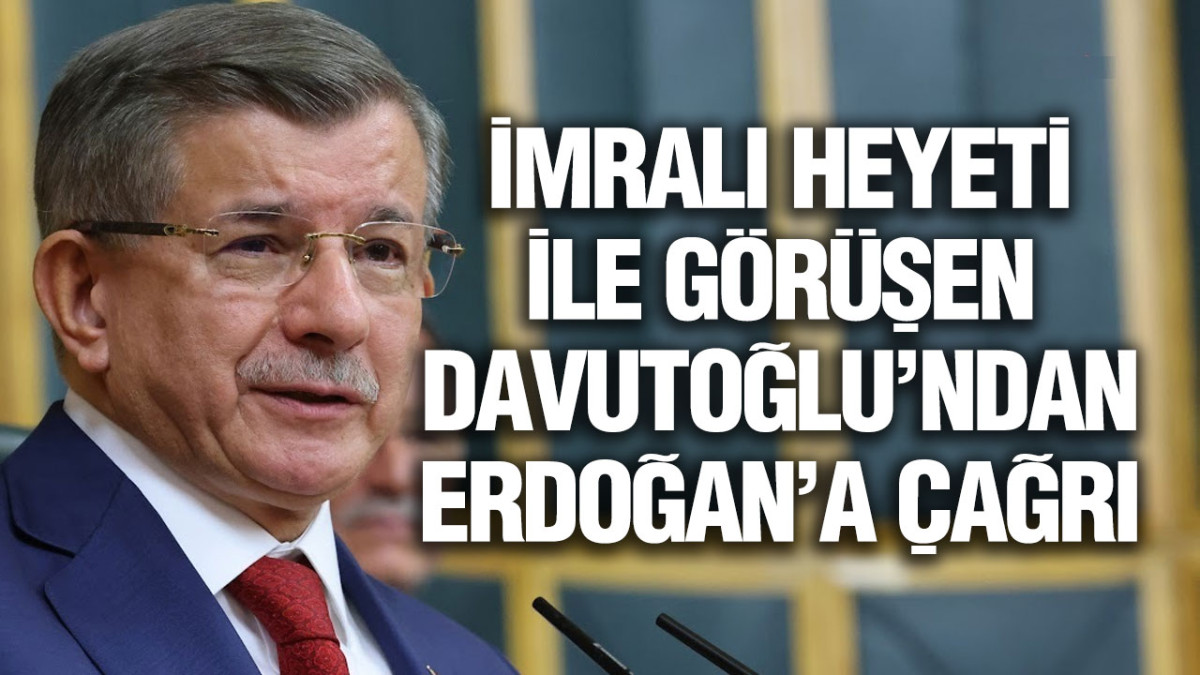 Ahmet Davutoğlu, ‘Erdoğan, Devlet Adına Çıkıp Açıklamalı’