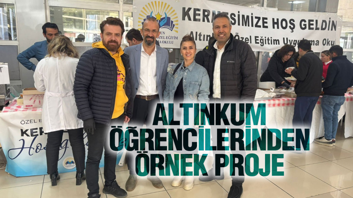 Altınkum Öğrencilerinden Örnek Proje