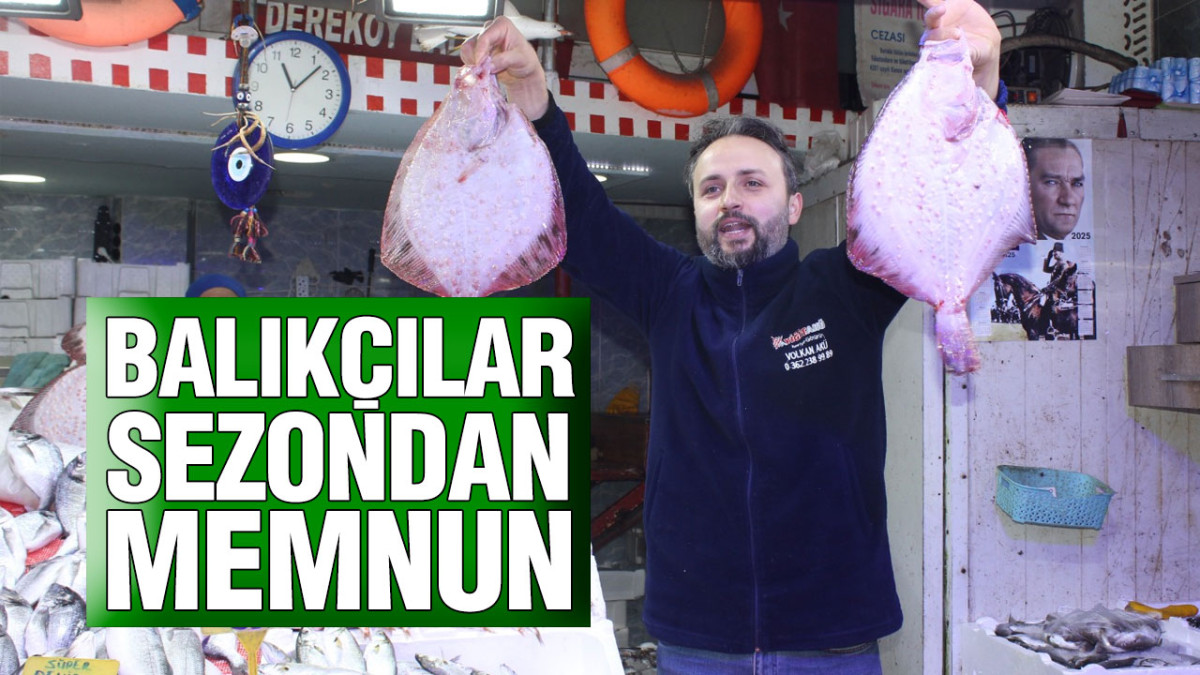 Balıkçılar Sezondan Memnun