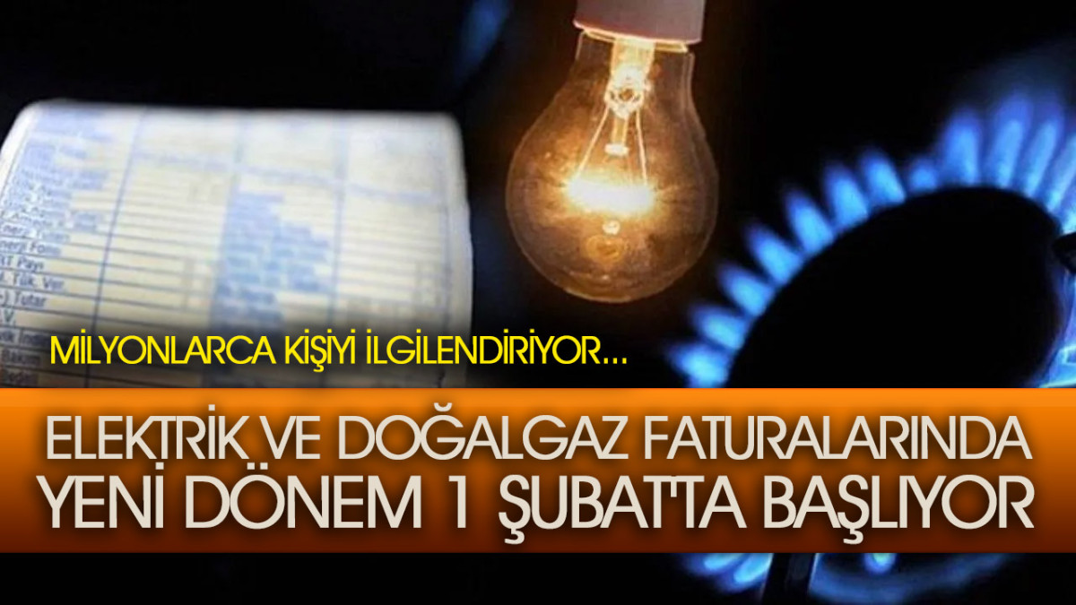 Elektrik ve Doğalgaz Kullanıcısı 1,2 milyon aboneyi İlgilendiriyor