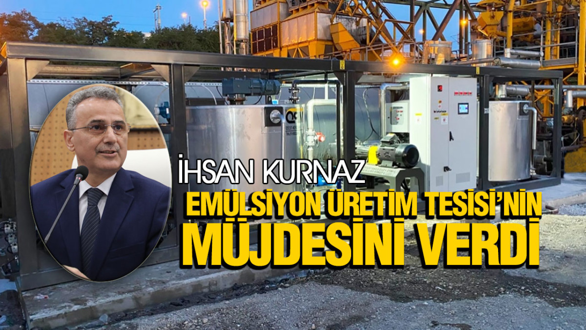 Emülsiyon Üretim Tesisi 2025 Yılı İtibariyle İlkadım’da