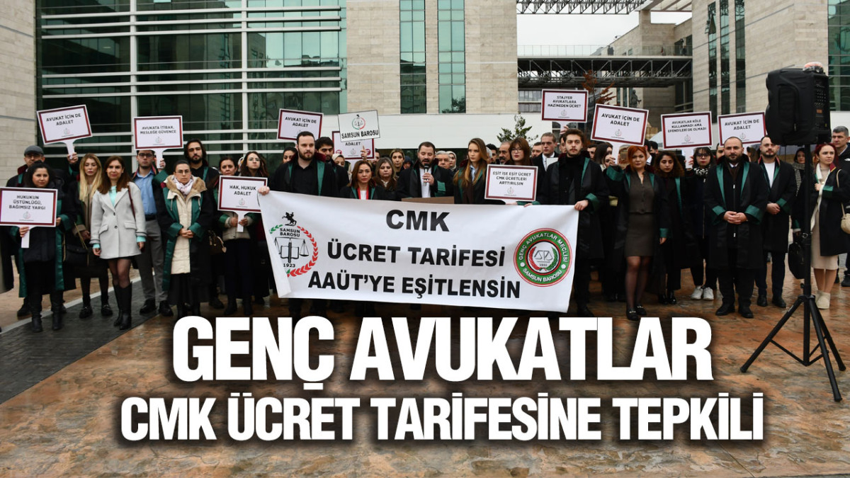 Genç Avukatlar CMK Ücret Tarifesine Tepkili