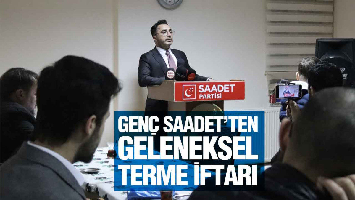 Genç Saadet’ten Geleneksel Terme İftarı