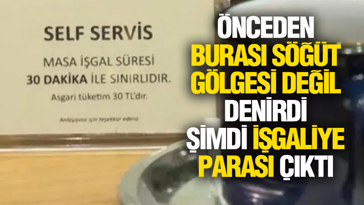 Kafelere Yarım Saatte Bir Sipariş Zorunluluğu Geliyor