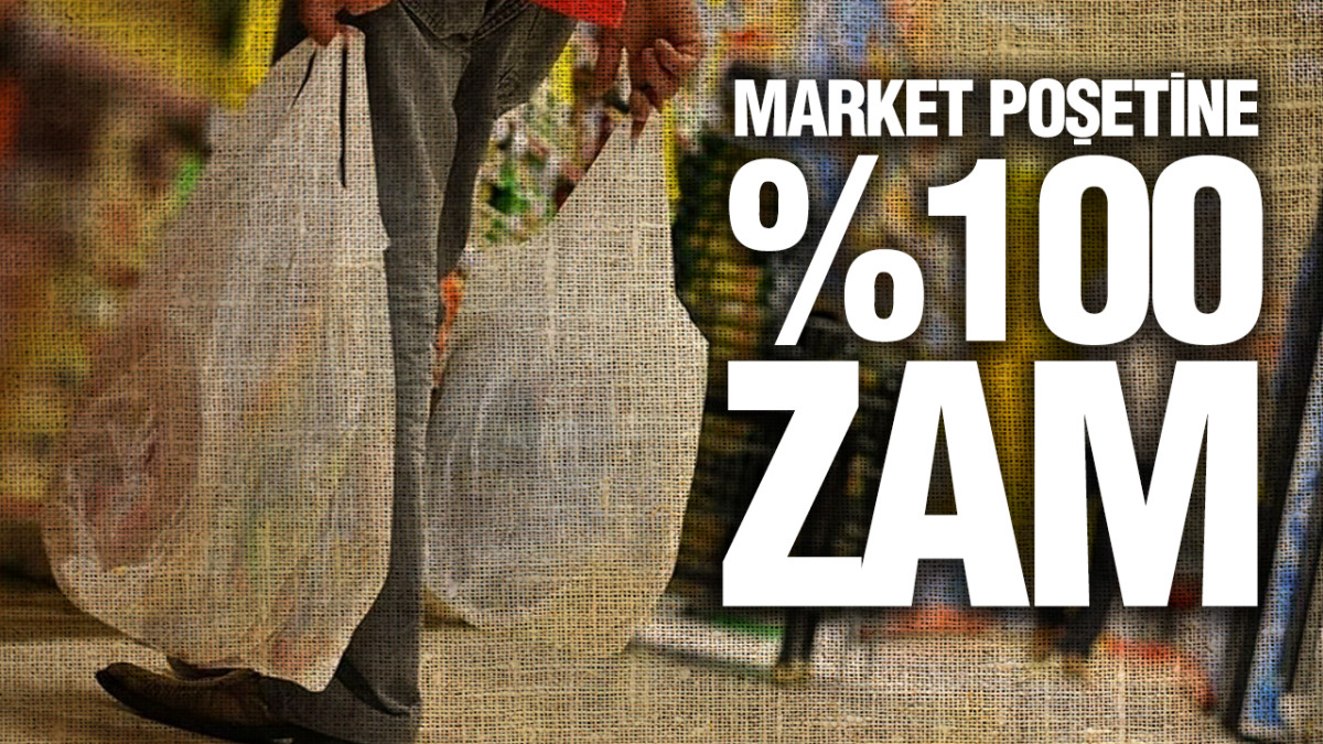 Market Poşetine Zam Geldi?