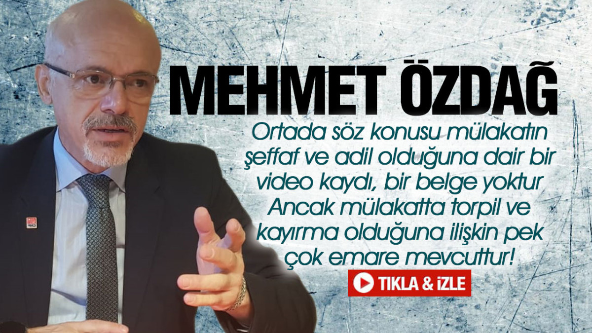 Mehmet Özdağ, ‘AKP İktidarı Sözünde Dursun, Mülakat Zulmüne Son Versin!’