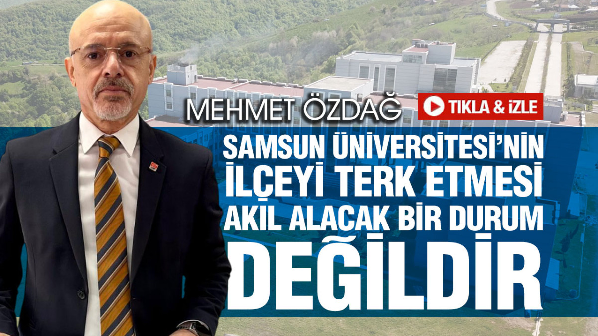 Mehmet Özdağ’dan Samsun Üniversitesi Açıklaması