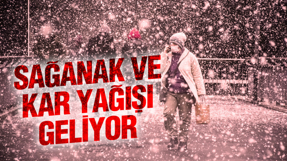 Meteoroloji’den uyarı. Sağanak ve kar yağışı geliyor