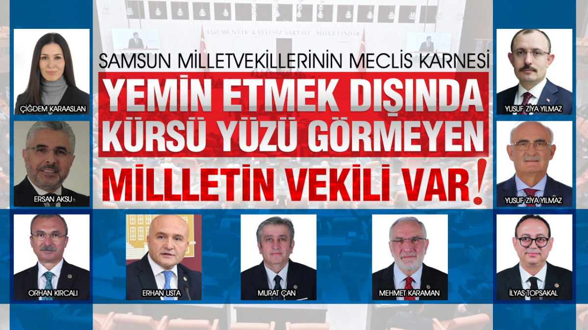 Yemin Dışında Kürsü Yüzü Görmeyen Vekil Var!