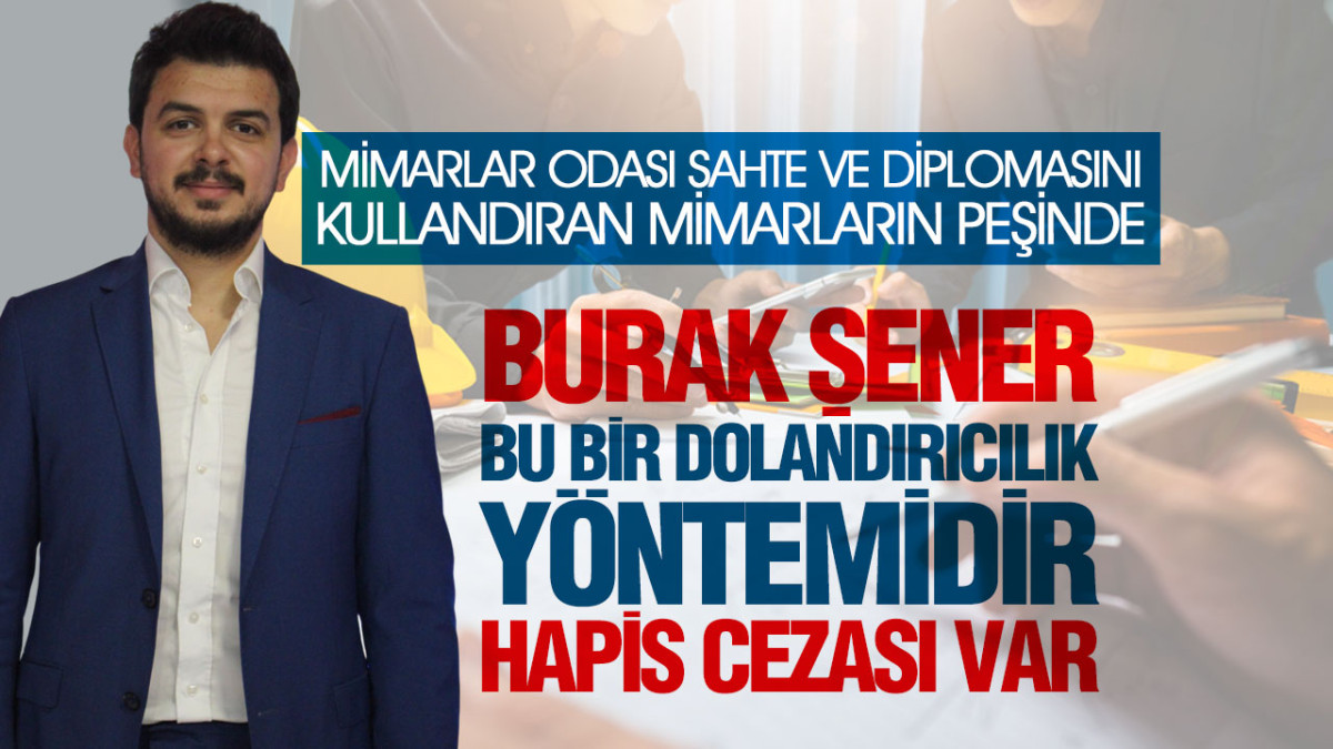 Mimarlar Odası Samsun’da Sahte Mimar Avında