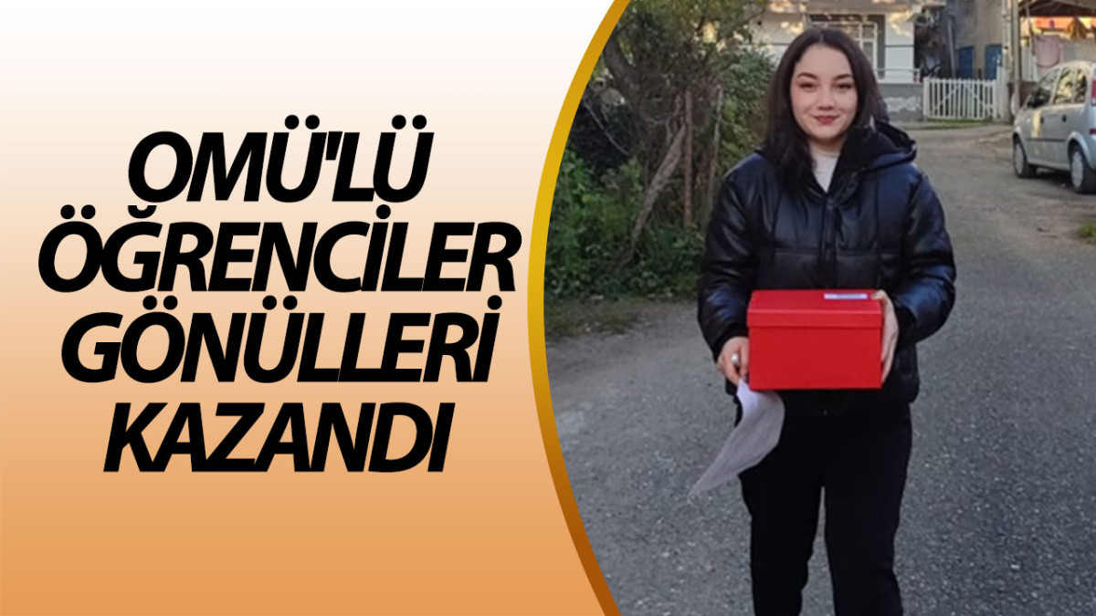 OMÜ'lü öğrenciler gönülleri kazandı