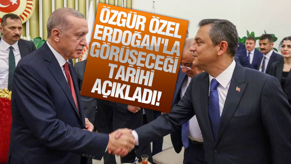 Özgür Özel Erdoğan'la Görüşeceği Tarihi Açıkladı!