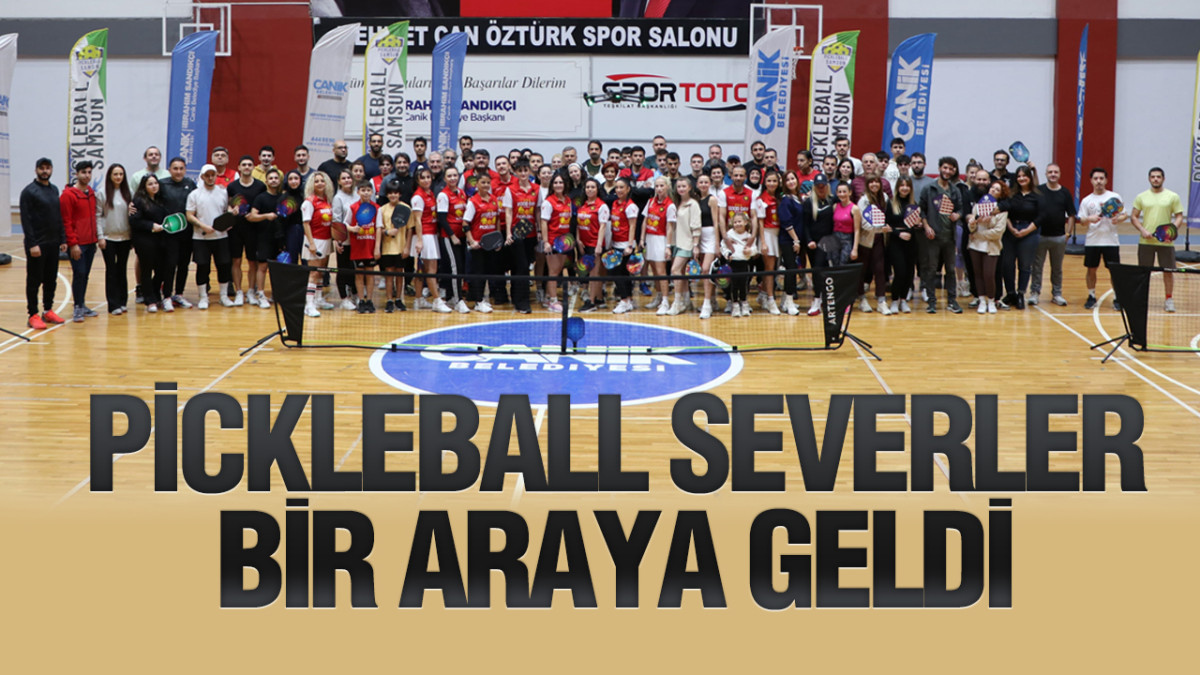 Pickleball Severler Bir Araya Geldi