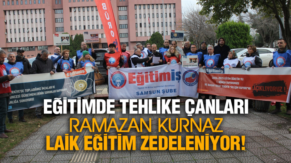 Ramazan Kurnaz, ‘Laik Eğitim Zedeleniyor!’