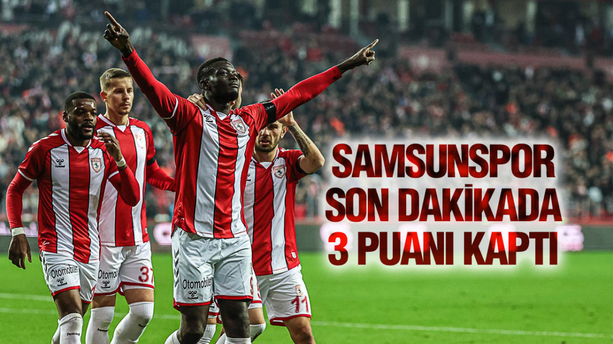 REEDER SAMSUNSPOR : 2 GAZİANTEP FK: 1