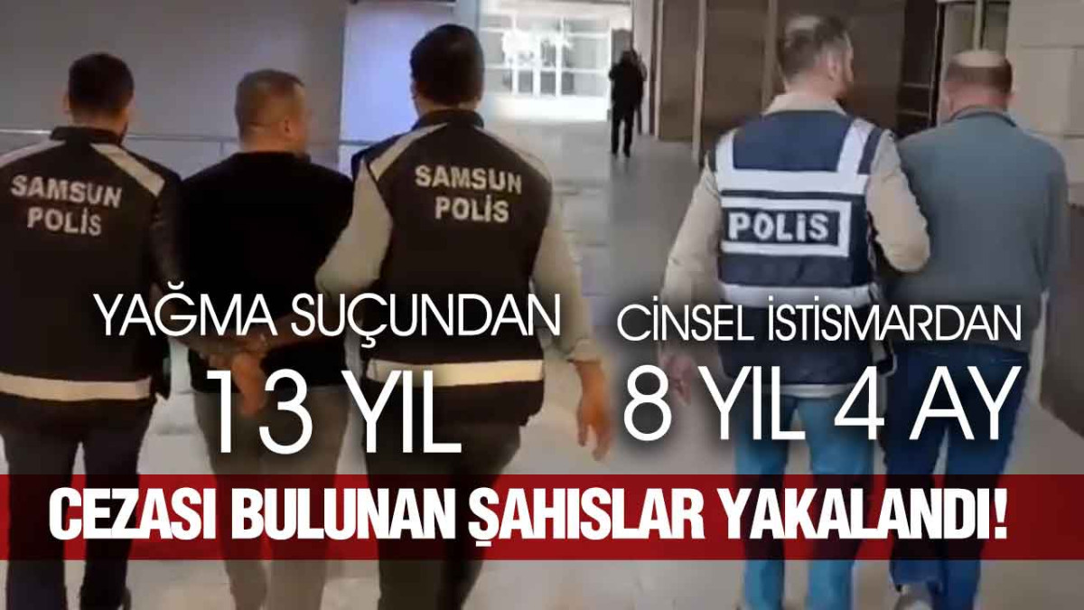 Samsun’da 2 Kanun Kaçağı Yakalandı