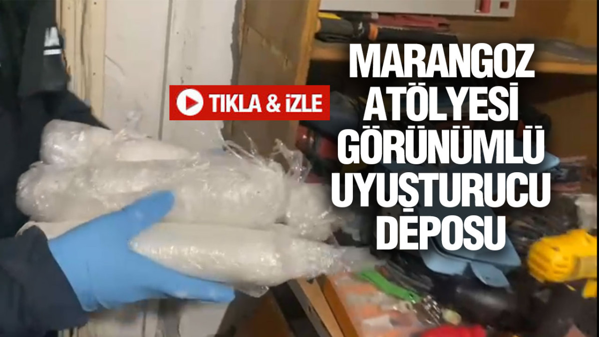 Samsun’da Marangoz Atölyesine Narkotik Baskını