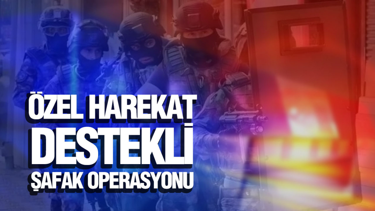 Samsun’da Özel Harekât Destekli Uyuşturucu Operasyonu