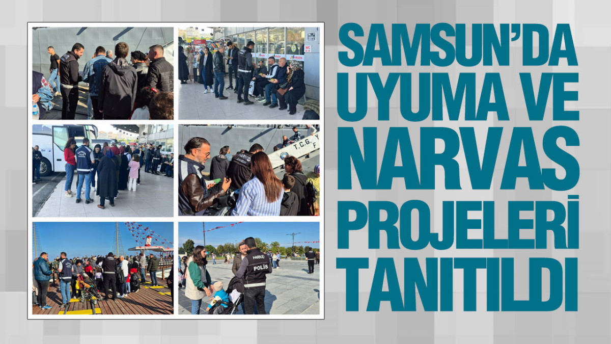 Samsun’da UYUMA ve NARVAS Projeleri Tanıtıldı