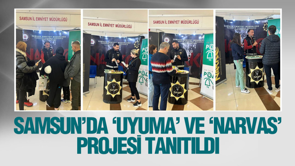 Samsun’da ‘Uyuma’ Ve ‘Narvas’ Projesi Tanıtıldı