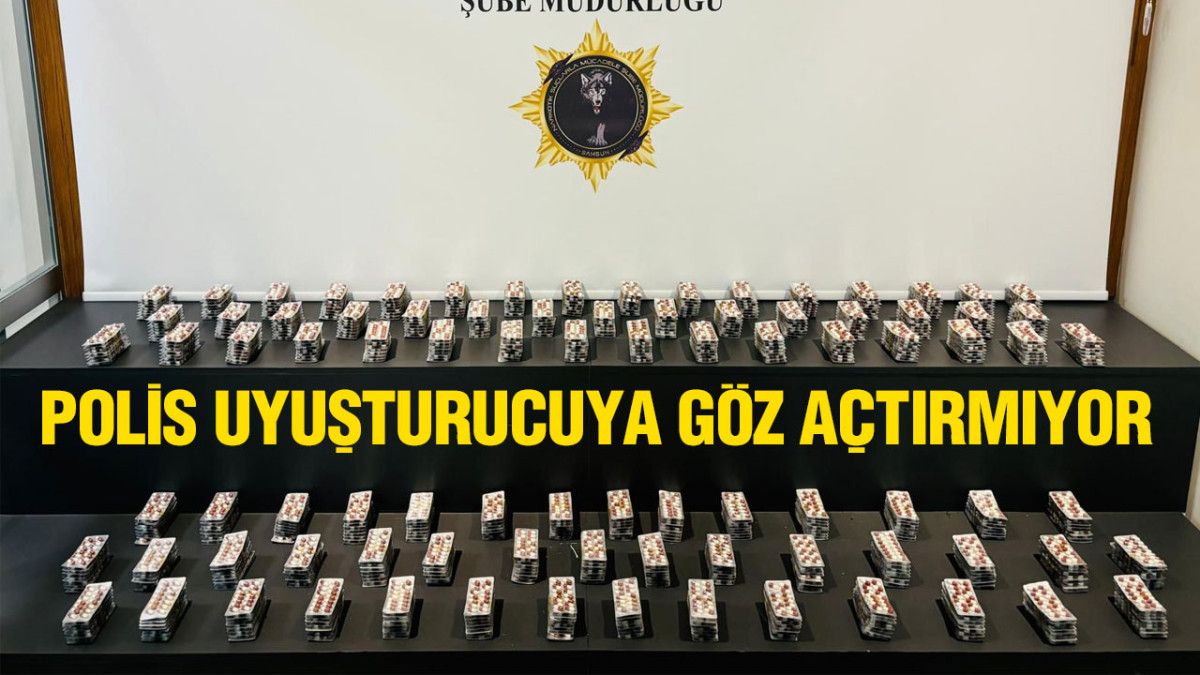 Samsun’da Uyuşturucu Operasyonu: 7280 Sentetik Ecza Ele Geçirildi