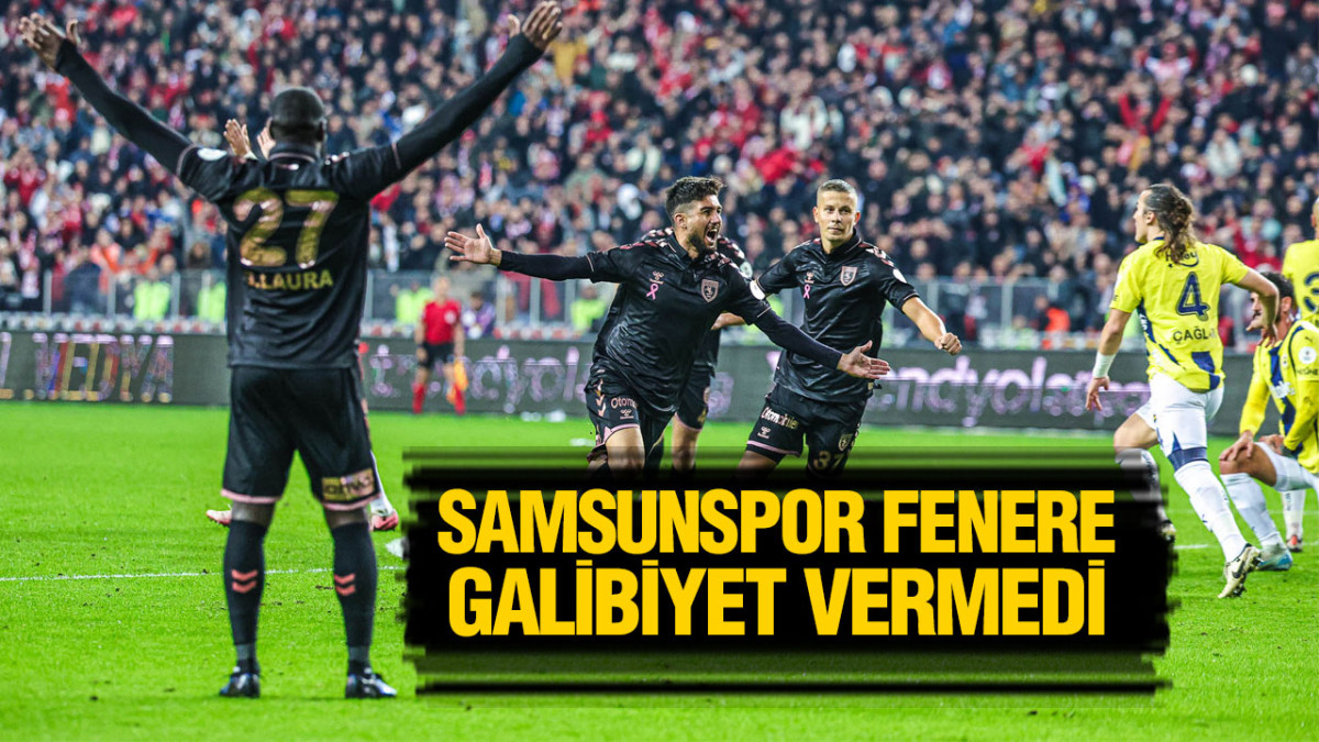 SAMSUNSPOR 2- FENERBAHÇE 2