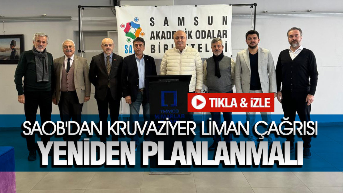 SAOB'dan Kruvaziyer Liman Çağrısı: ‘Yeniden Planlanmalı’