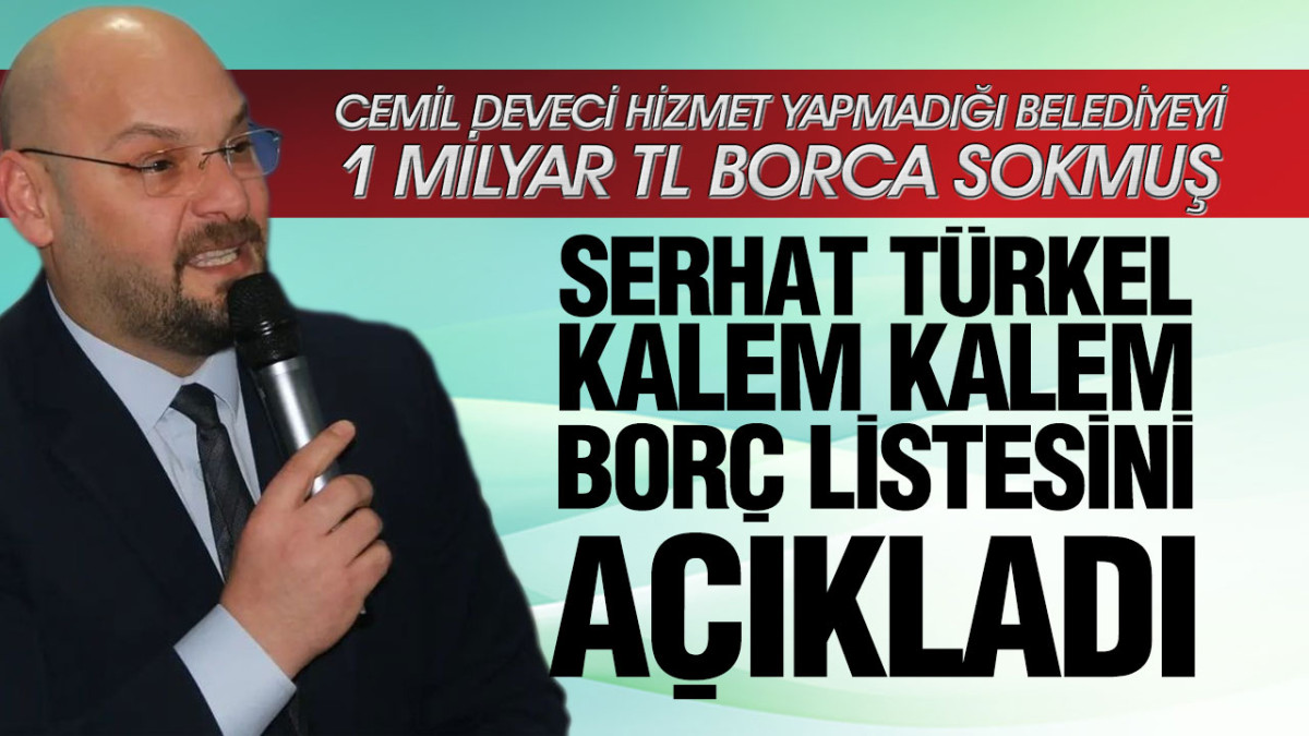 Serhat Türkel, Atakum Belediyesi'nin Borcunu Açıkladı