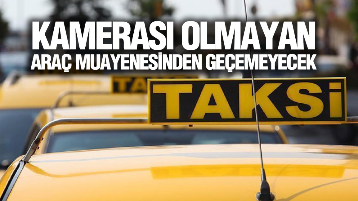 Taksilerde Yeni Dönem Başlıyor