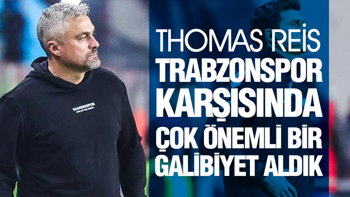 Thomas Reis’den Trabzonspor Maçı Değerlendirmesi