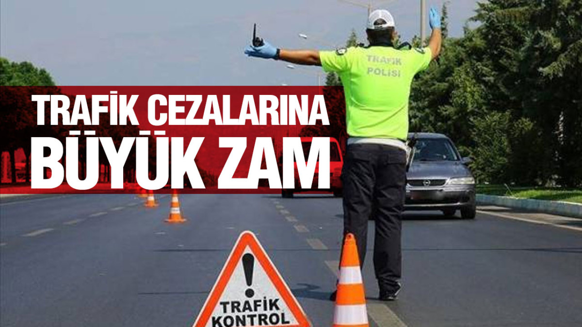 Trafik Cezalarına Yılbaşında Büyük Zam